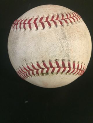 Eddie Rosario Game Baseball HIT And Sano GDP 5/30/18 Authentic MLB Holo 5