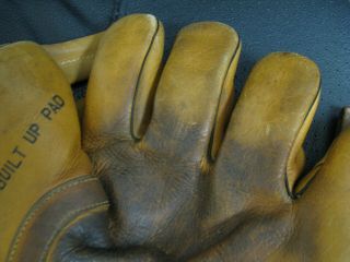 2 OLD BASBEALL GLOVES D&M AND STALL & DEAN SPECIAL 8060 7