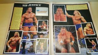 Vintage Merlin ' s WWF Superstars Of Wrestling Sticker Album 1991 Series 2 WWE 3