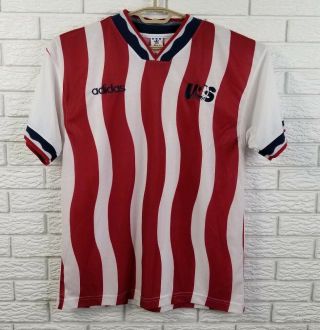 Vintage 1994 Adidas Usmnt Usa National Team Soccer Jersey Large