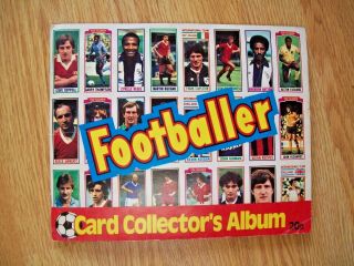Rare Football Card Collectors Album,  Complete 1981 Not Panini,  Fks