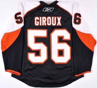 Claude Giroux Philadelphia Flyers Game Worn Rookie - 1st Nhl Home Jersey -