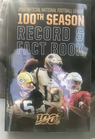 Nfl Record And Fact Book 100th Season In Hand Ready To Ship To You