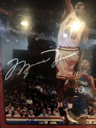 Michael Jordan Signed Autograph UDA Upper Deck Framed Limited Edition 278/500 2
