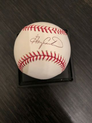 Gary Carter Signed Autographed Mlb Baseball
