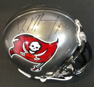 Doug Martin Tampa Bay Buccaneers Autographed Mini Helmet,  W/ Aaa