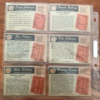 1955 Bowman Baseball Complete Set VG,  PSA 4 Mantle & Aaron,  6 Variations 5