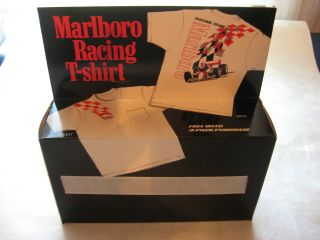 Marlboro Team Racing T - Shirt 50475 - D4 Size Xl Adult Nib Never Opened (1990)