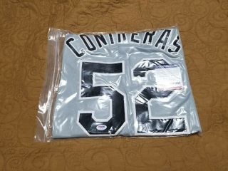 Jose Contreras Autographed Signed Jersey Chicago White Sox Psa Dna Authenicated