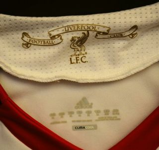2010 - 2011 Liverpool FC,  Away Football Shirt by Warrior,  Mens XL 7