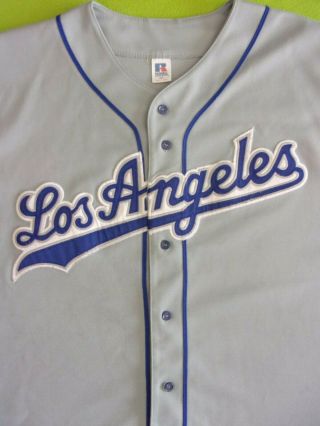 Mlb Los Angeles Dodgers Russell Athletic Jersey Los Angeles Spellout Mens 2xl