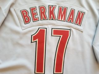 Lance Berkman 2008 Astros Game Worn Jersey,  Miedema And Astros Loas