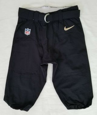 Orleans Saints Nfl Game Issued Football Pants - Size 32 Short