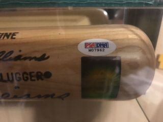 TED WILLIAMS GAME MODEL AUTOGRAPHED BAT PSA/DNA AUTHENTICATED 3