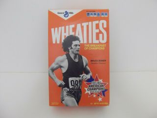 Bruce Jenner Wheaties Empty Cereal Box " 2012 " Gold Medal Decathlon Champion