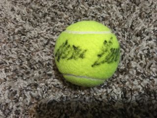 Ivan Lendl Signed Autographed Tennis Ball