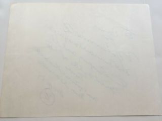 Muhammad Ali Hand Written Note And Autograph 2