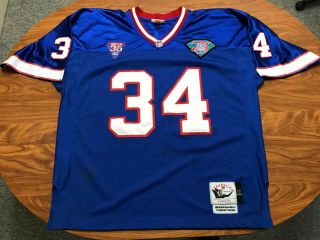 Mens Mitchell & Ness 1994 Buffalo Bills Thurman Thomas Football Jersey Size Xl