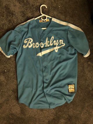 Brooklyn Dodgers Jackie Robinson Mens Jersey Size Large