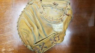 Vintage Baseball Catchers Mitt Glove Adult Professional Zayre.
