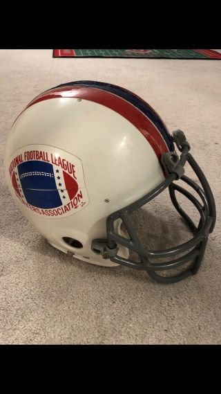 Nfl Players Association Issued Riddell Micro Fit Football Helmet 1982 Strike