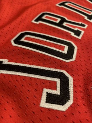 Authentic Michael Jordan Chicago Bulls Mitchell & Ness Jersey 44 Large Finals 8