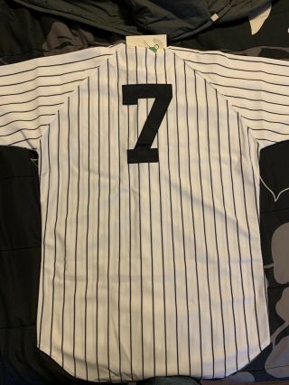 Mickey Mantle Signed Jersey Yankees 2