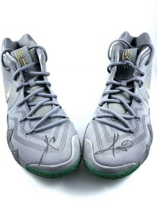 Kyrie Irving Signed Nike Kyrie 4 Basketball Shoes Signed Boston Celtics Jsa