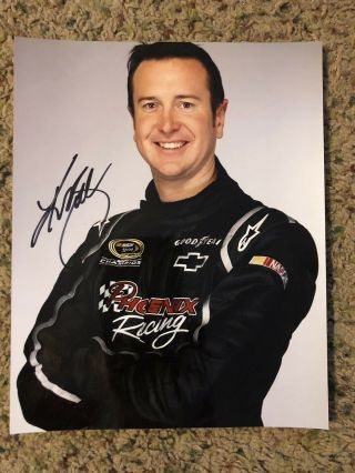 Kurt Busch Signed 8x10 Photo Nascar Autograph Daytona