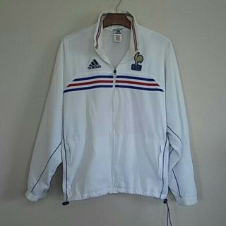 Rare Vintage Adidas France F.  F.  F National Soccer Team Nylon Jacket Size S