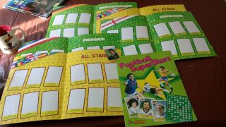 Panini Football Superstars Card Album