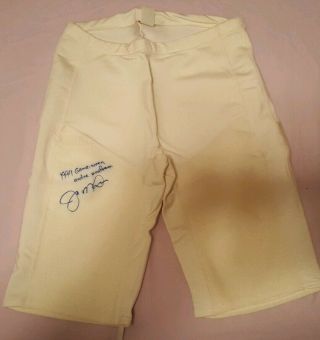 Joe Montana Chiefs 1994 Final Season Game Worn Signed Under Garments Shorts