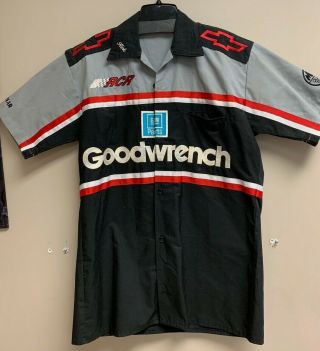 Nascar Authentic Race - Worn Crew Shirt " Kirk " Dale Earnhardt Sr.  Goodwrench (p)