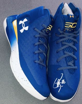 Stephen Curry Signed Under Armour Curry 3 - Zero Auto Basketball Shoes Fanatics