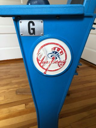 Yankee Stadium Club Level Seat w/ Letter Of Authenticity 7