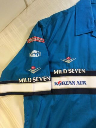 formula 1 shirt - BENETTON / MILD SEVEN / PLAYLIFE / Agip / Korean Air Pit Crew 2