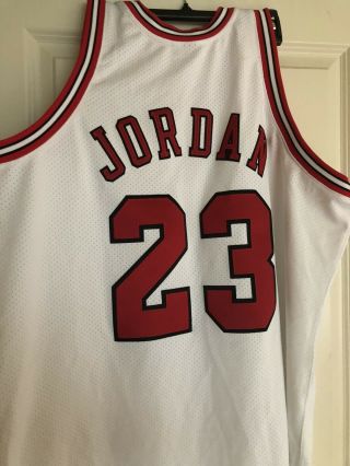 100 Authentic Michael Jordan Mitchell & Ness 96 - 97 finals Jersey Size 52 2XL 2