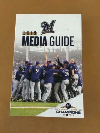 2019 Milwaukee Brewers Baseball Media Guide
