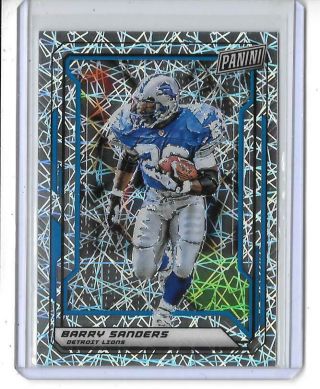 2019 Panini National Sports Convention Gold Vip Prizm Barry Sanders Lions