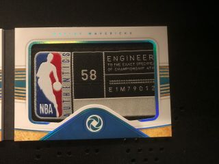 2018 - 19 Opulence Luka Doncic Rookie Patch Logoman Laundry Tag Booklet 2/3 2