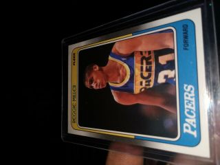 Reggie Miller Rc 1988 - 89 Fleer 57 Rookie Indiana Pacers Gem Elite 10 Pristine