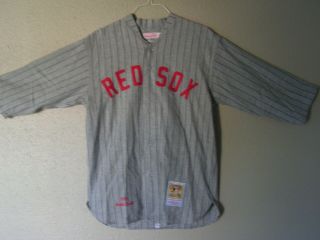 Babe Ruth 1918 Boston Red Sox Wool Jersey Mitchell & Ness Yankees Hall Of Fame