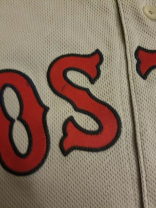 2018 Boston Red Sox Issued Andrew Benintendi Jersey MLB Game Un - Un - Worn 6