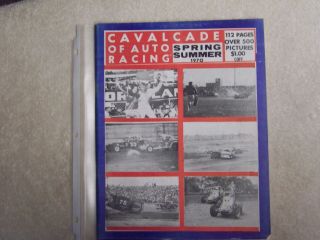 Cavalcade Of Auto Racing Action Monthly Spring & Summer 1970 Vol 7 4