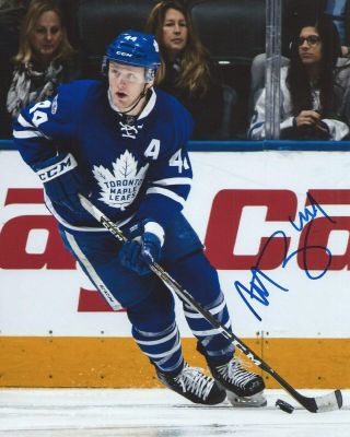 Morgan Rielly Signed 8x10 Photo Toronto Maple Leafs Autographed C