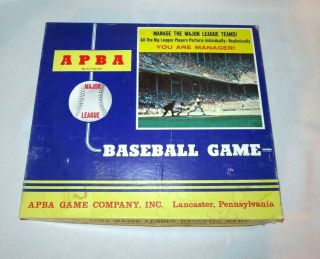 Apba Complete Game,  1974 Edition,  1973 Season,  Note Photos For Very Good Shape