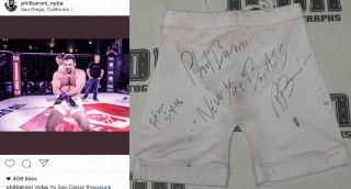 Phil Baroni Signed 2018 Fight Worn Kotc Shorts Trunks Bas Ufc Pride Fc
