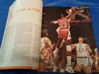 ACC Basketball Handbook 1984 - 85 UNC Tar Heels,  Maryland,  Len Bias 3