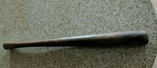 Rare Early 1900s Pontiac Turning Company Mushroom Acorn Knob Baseball Bat 2