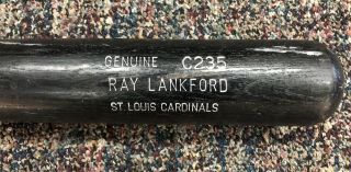 1993 Ray Lankford St.  Louis Cardinals Louisville Slugger Game Bat